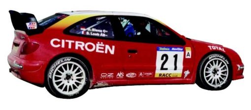 Becquet WRC pour Citroën Xsara et Xsara Coupé