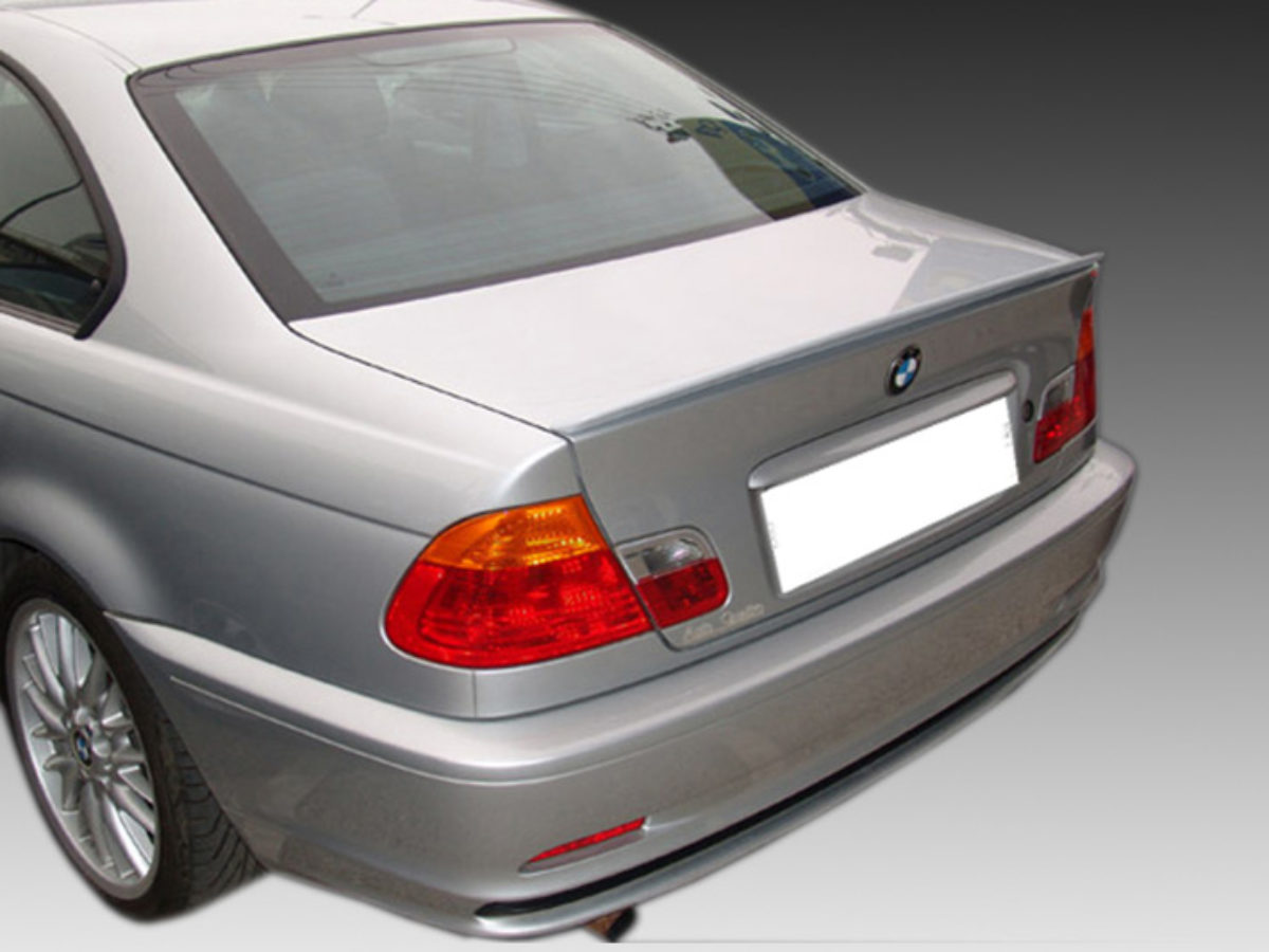 Aileron Arrière Haut De Gamme Pour BMW 3 E46 Compact - Becquet Sport En Fibre De Verre - Neuf