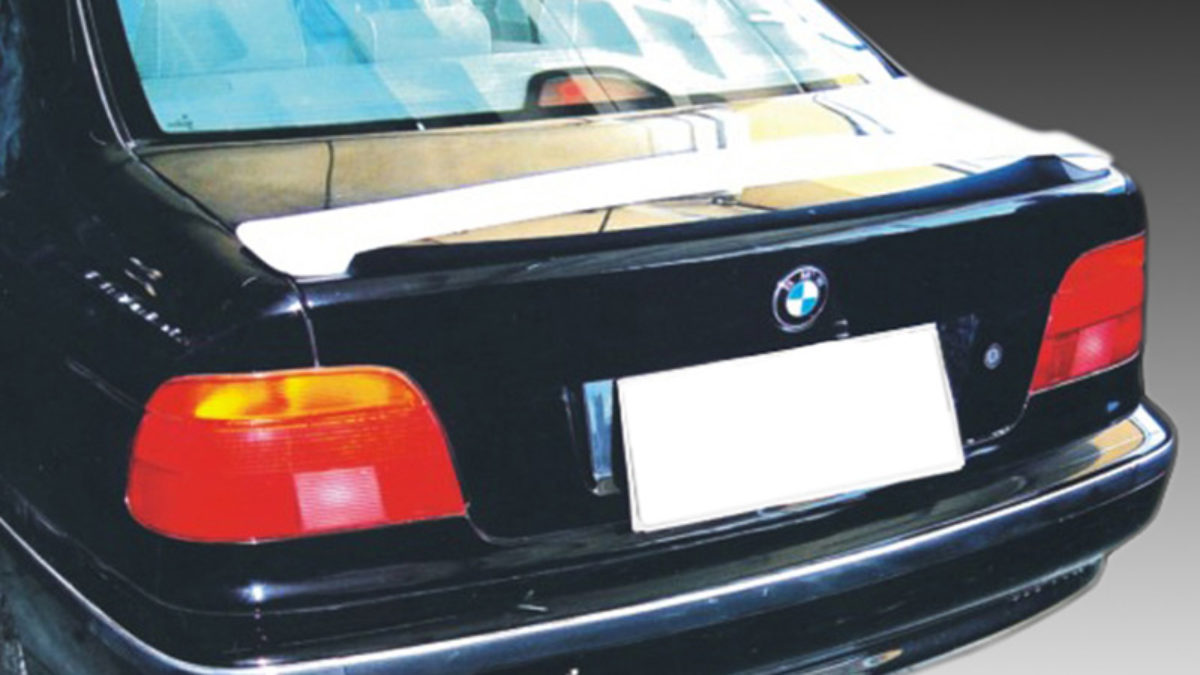 Becquet Aileron Pour BMW Série 5 E39 Berline 1995-2003 - PU - Style Sportif - Montage Adhésif - Prêt à Peindre