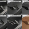 Toutes les finitions disponibles pour ce becquet / extension CAP