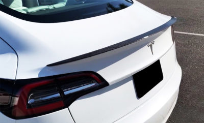 Aileron / Becquet Performance Replica Full Carbon pour Tesla Model 3 (≡) (Depuis 2017)