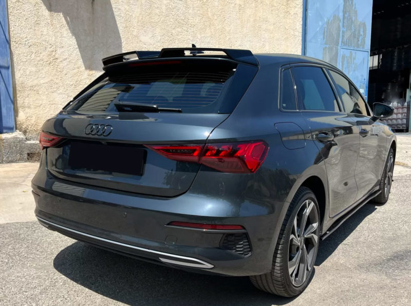 Becquet Arrière Pour Audi A3/S3 8V Sportback - ABS, Aérodynamique, Style Sport