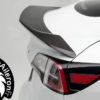Aileron / Becquet en véritable carbone pour Tesla Model 3