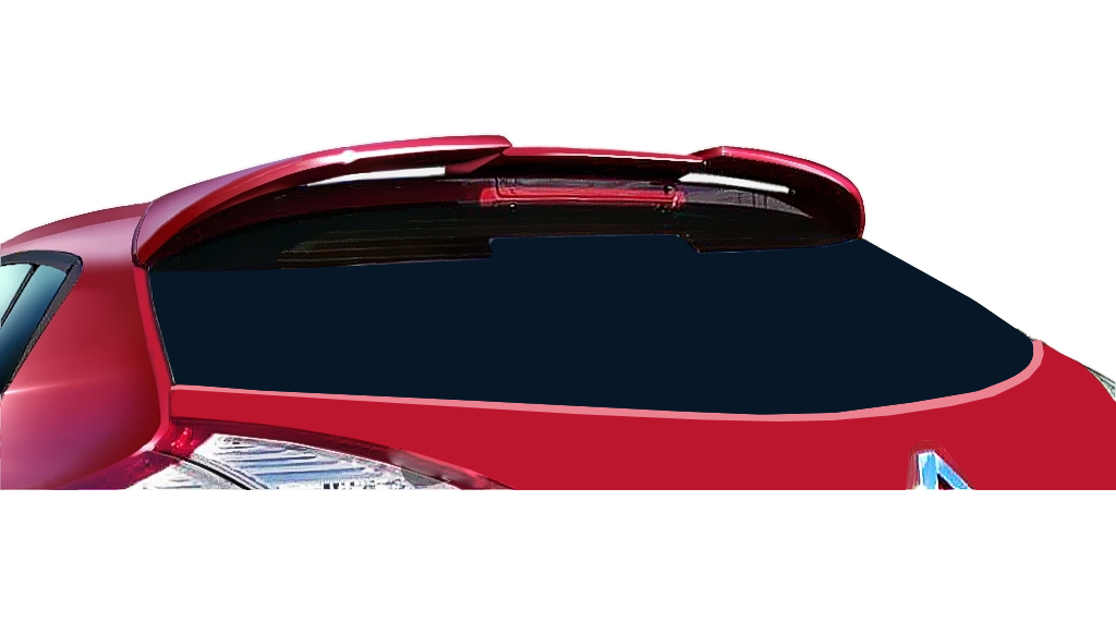 Aileron Arrière Becquet Pour Renault Megane 4 IV GT/Sport/Tourer 2016-2022 - Noir Brillant ABS