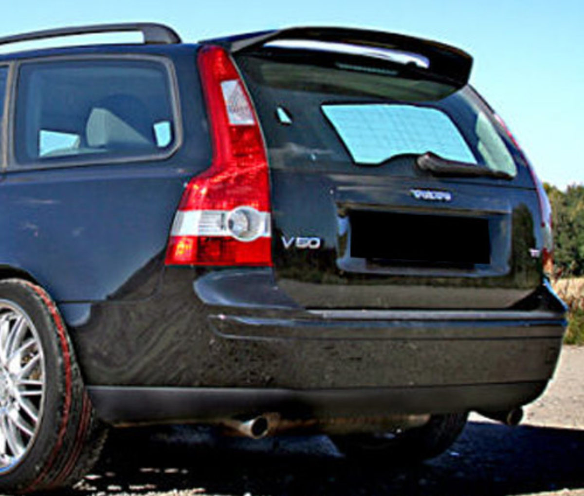 Déflecteurs Coupe-vent HEKO Pour Volvo V50 2004+ - Set 4 Pièces (avant + Arrière) - Plexiglas Teinté Fumé - Réduit Les Courants D'air Et Le Bruit