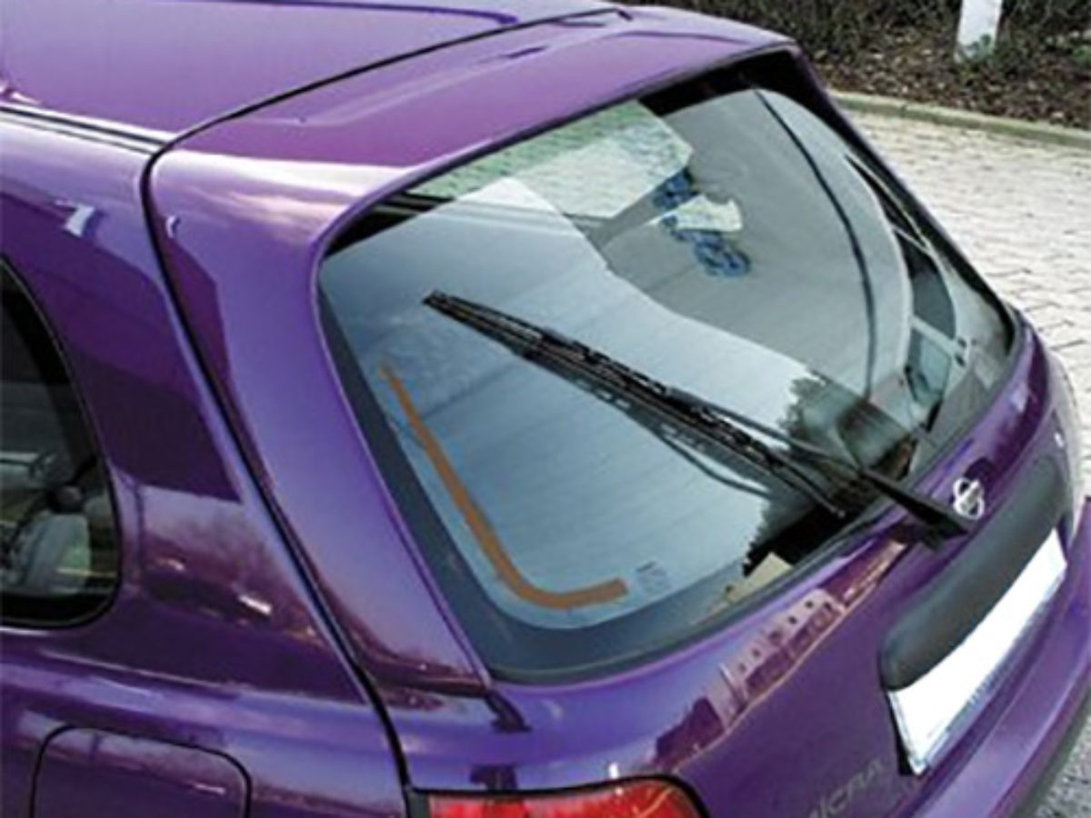 Becquets Arrière Voiture pour Nissan Micra K14 K13 C C