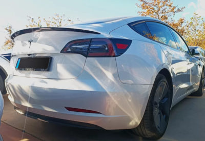 Aileron / Becquet Style Performance pour Tesla Model 3 (depuis 2017)