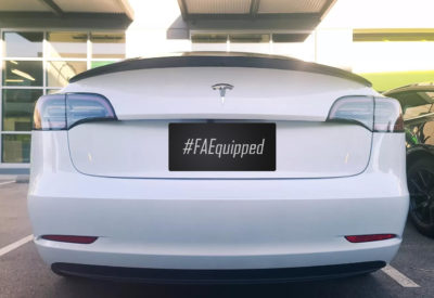 Aileron / Becquet Style Performance pour Tesla Model 3 (depuis 2017)