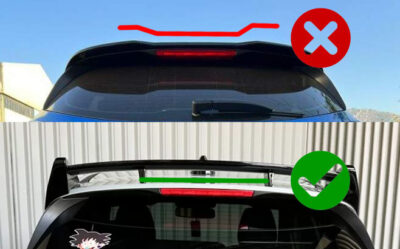 Aileron / Becquet Sport pour Ford Puma Mk2 Standard / ST-Line (Depuis 2019)