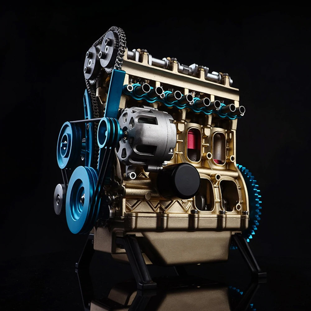 Maquette de voiture en métal 3D à remonter soi-même - Time 4 - Tracteur à  chaud