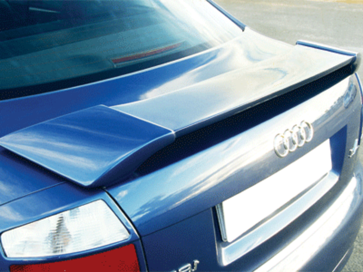 Becquet Coffre Pour Audi A4/S4 B6 (2000-2004) - Style Sportif, En PU, Prêt à Peindre