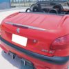 Lame de coffre chromée pour Peugeot 206 CC-0