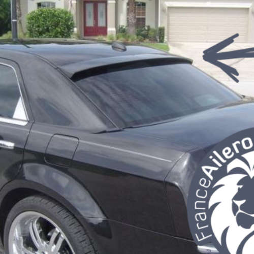 Aileron (becquet) Haut De Gamme Pour Chrysler 300C 2004-2010 - Fibre De Verre Apprêté - NEUF
