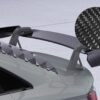 Aileron Col de cygne V2 pour Audi A3 / S3 / RS3 (8V) Berline 05/2013-02/2020 (lame en carbone véritable)
