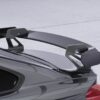 Aileron Col de cygne V1 pour BMW Série 4 F32 Coupé 10/2013–06/2021 (lame noir brillant)