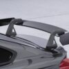 Aileron Col de cygne V2 pour BMW Série 4 F32 Coupé 10/2013–06/2021 (lame noir brillant)