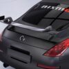 Aileron Col de cygne V2 pour Nissan 350Z (Z33) Coupé (2002-2008) (lame noir brillant)