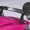 Aileron Col de cygne V2 pour Porsche 718 Cayman (Typ 982) toutes versions depuis 2016 (lame en carbone véritable)
