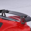 Aileron Col de cygne V1 pour Toyota GR Supra (A90) toutes versions depuis 2019 (lame noir brillant)