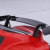 Aileron Col de cygne V2 pour Toyota GR Supra (A90) toutes versions depuis 2019 (lame noir brillant)