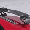 Aileron Col de cygne V1 pour Mercedes-Benz Classe C (W205) Berline (incl. AMG) (2014-2023) (lame noir brillant)