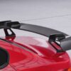 Aileron Col de cygne V1 pour Alfa Romeo Giulia (Typ 952) toutes versions (sauf Quadrifoglio) depuis 2016 (lame noir brillant)