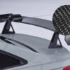 Aileron Col de cygne V2 pour Audi A6 / S6 C8 (Typ 4A / F2) Berline (2018-2025) (lame en carbone véritable)