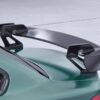 Aileron Col de cygne V1 pour BMW Série 1 E82 / M1 E82 Coupé (2004-2013) (lame noir brillant)