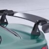 Aileron Col de cygne V2 pour BMW Série 1 E82 / M1 E82 Coupé (2004-2013) (lame noir brillant)