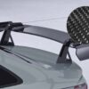 Aileron Col de cygne V2 pour Audi A4 / S4 B9 (Typ 8W) Berline (2015-2024) (lame en carbone véritable)