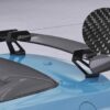 Aileron Col de cygne V1 pour Ford Mustang MK6 Cabriolet (2014-2023) (lame en carbone véritable)