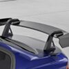 Aileron Col de cygne V2 pour BMW Série 3 E90 / M3 E90 Berline (2005-2013) (lame noir brillant)
