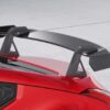 Aileron Col de cygne V2 pour Nissan 370Z (Z34) Coupé (2008-2020) (lame noir brillant)