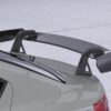 Aileron Col de cygne V2 pour Skoda Octavia 3 (Typ 5E) Berline (toutes versions) (2012-2020) (lame noir brillant)