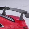 Aileron Col de cygne V2 pour Mercedes-Benz CLA (C117) Berline (toutes versions) 01/2013–06/2019 (lame noir brillant)