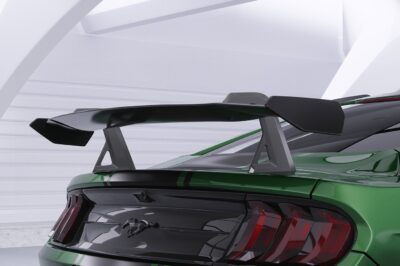 Aileron Col de cygne V2 pour Ford Mustang MK6 Coupé (2014-2023) (lame noir brillant)