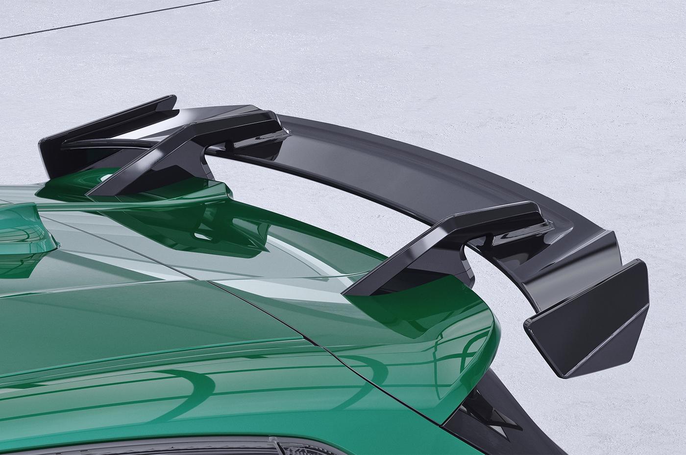 Aileron Col de cygne pour BMW Série 1 F40 M135 / M Sportpaket Pro (lame noir brillant)