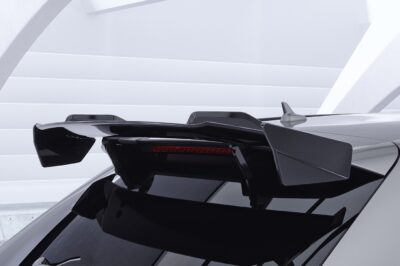 Aileron Col de cygne pour Audi RS6 (C7) (lame noir brillant)