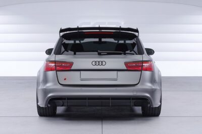 Aileron Col de cygne pour Audi RS6 (C7) (lame noir brillant)