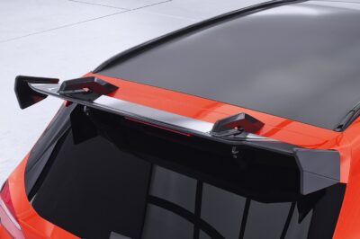 Aileron Col de cygne pour Ford Focus MK3 ST Turnier (lame noir brillant)