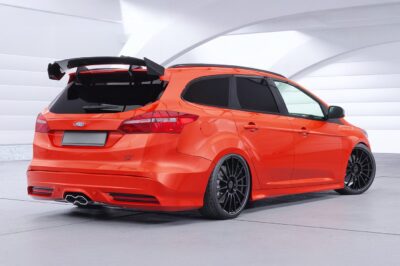 Aileron Col de cygne pour Ford Focus MK3 ST Turnier (lame noir brillant)