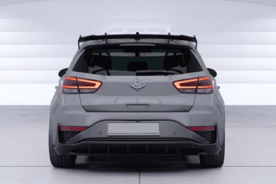 Aileron Col de cygne pour Hyundai I30 (PD) (lame noir brillant)