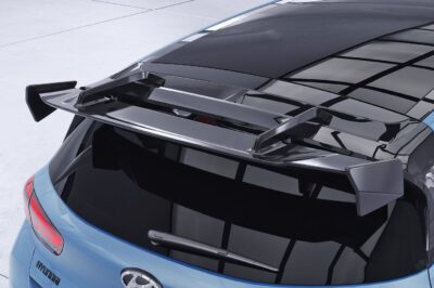 Aileron Col de cygne pour Hyundai I30 (PD) N / N Performance (lame noir brillant)