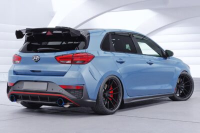 Aileron Col de cygne pour Hyundai I30 (PD) N / N Performance (lame noir brillant)