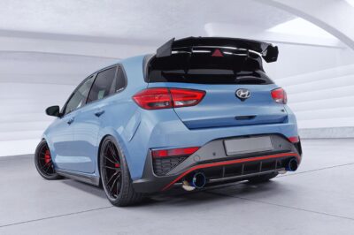 Aileron Col de cygne pour Hyundai I30 (PD) N / N Performance (lame noir brillant)