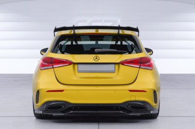 Aileron Col de cygne pour Mercedes-Benz Classe A W177 Schrägheck (lame noir brillant)